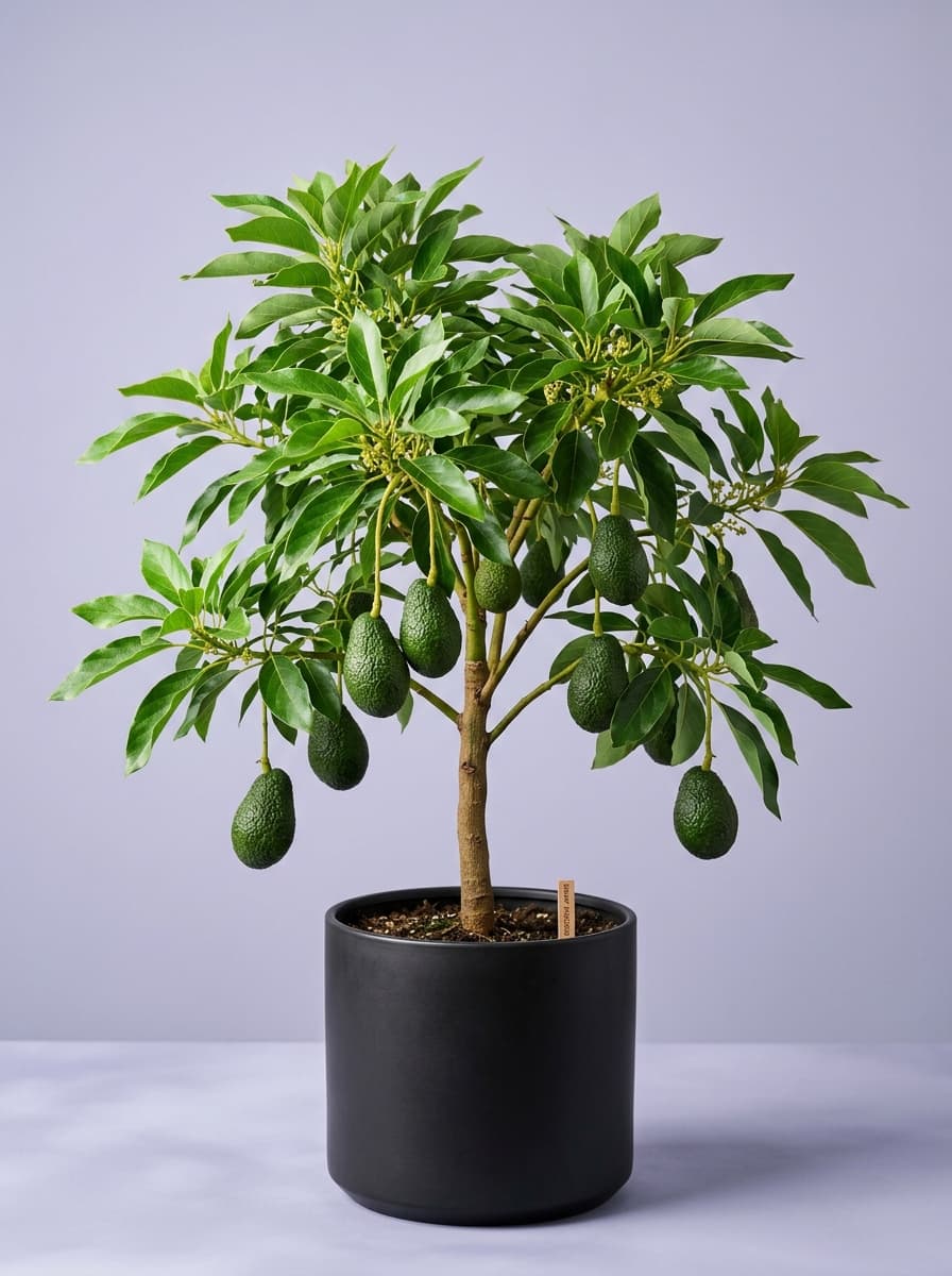 Potted Avocado Plant